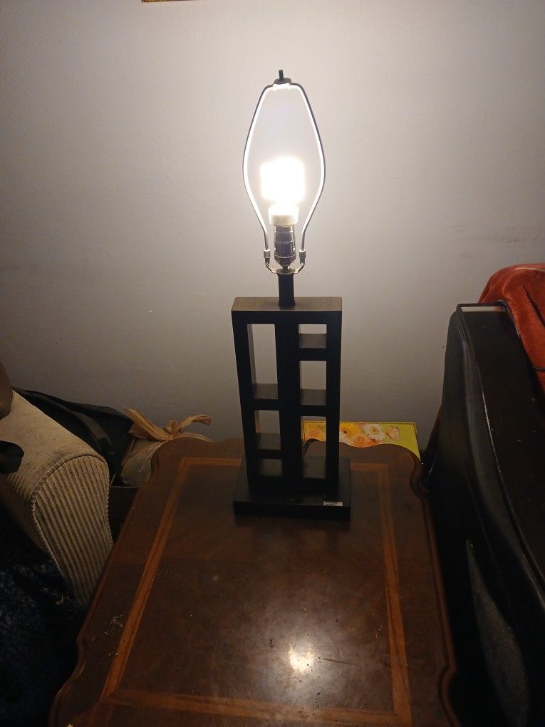Cherrywood Base, With Shelves, Also 3 Prong Outlet