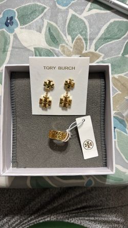 Ring and earrings Tory Burch