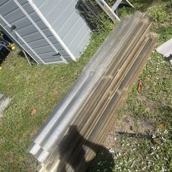 Hurricane Clear Shutters - 5.9 feet by 13 inches