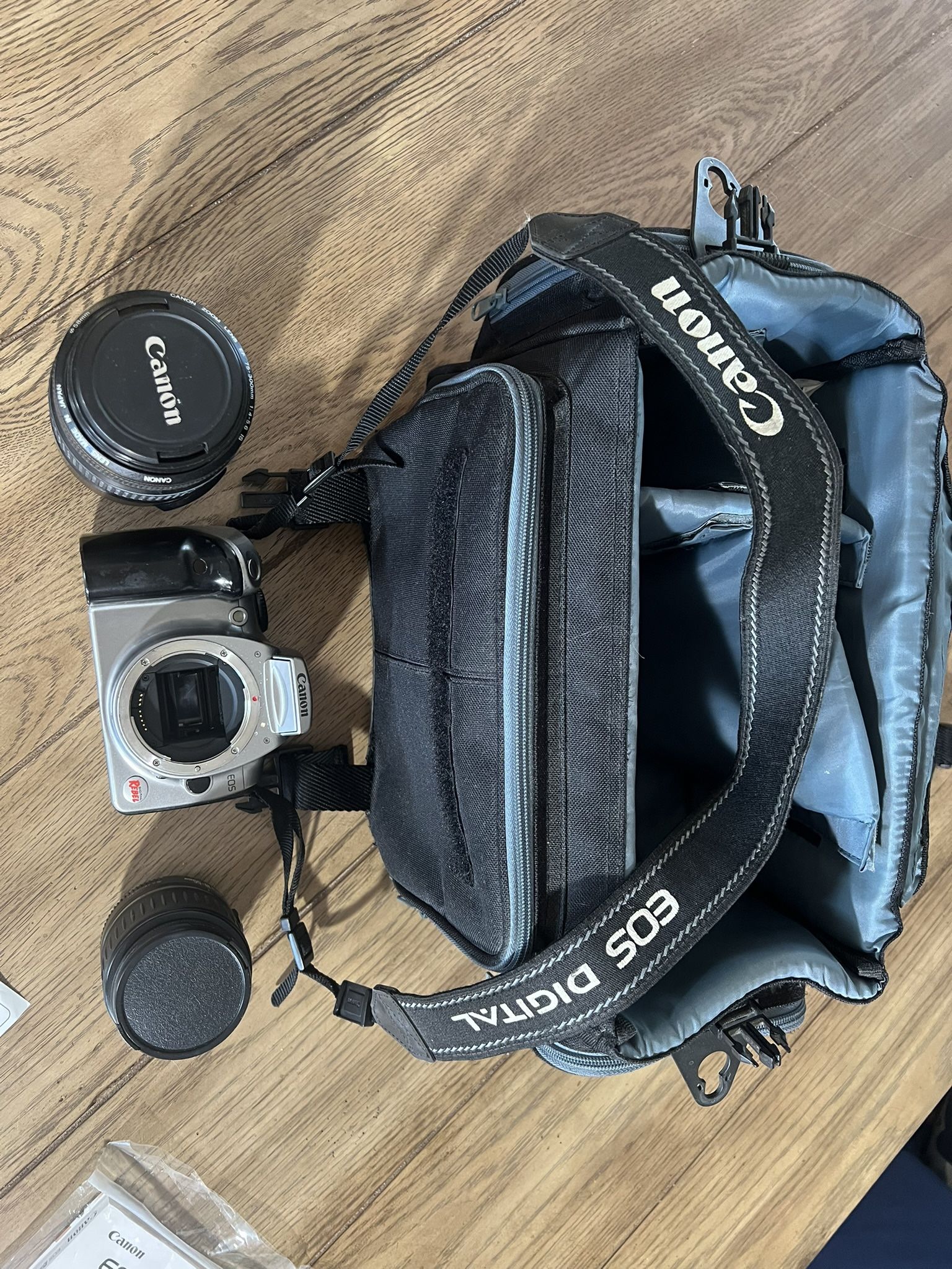  Cannon EOS Digital 300D Camera, Extra lens, Batteries, 512 GB card, $2,500 online price