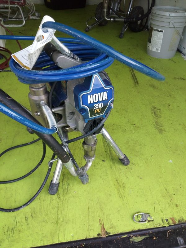 Nova 390 paint sprayer manual