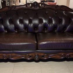 Leather Sofa