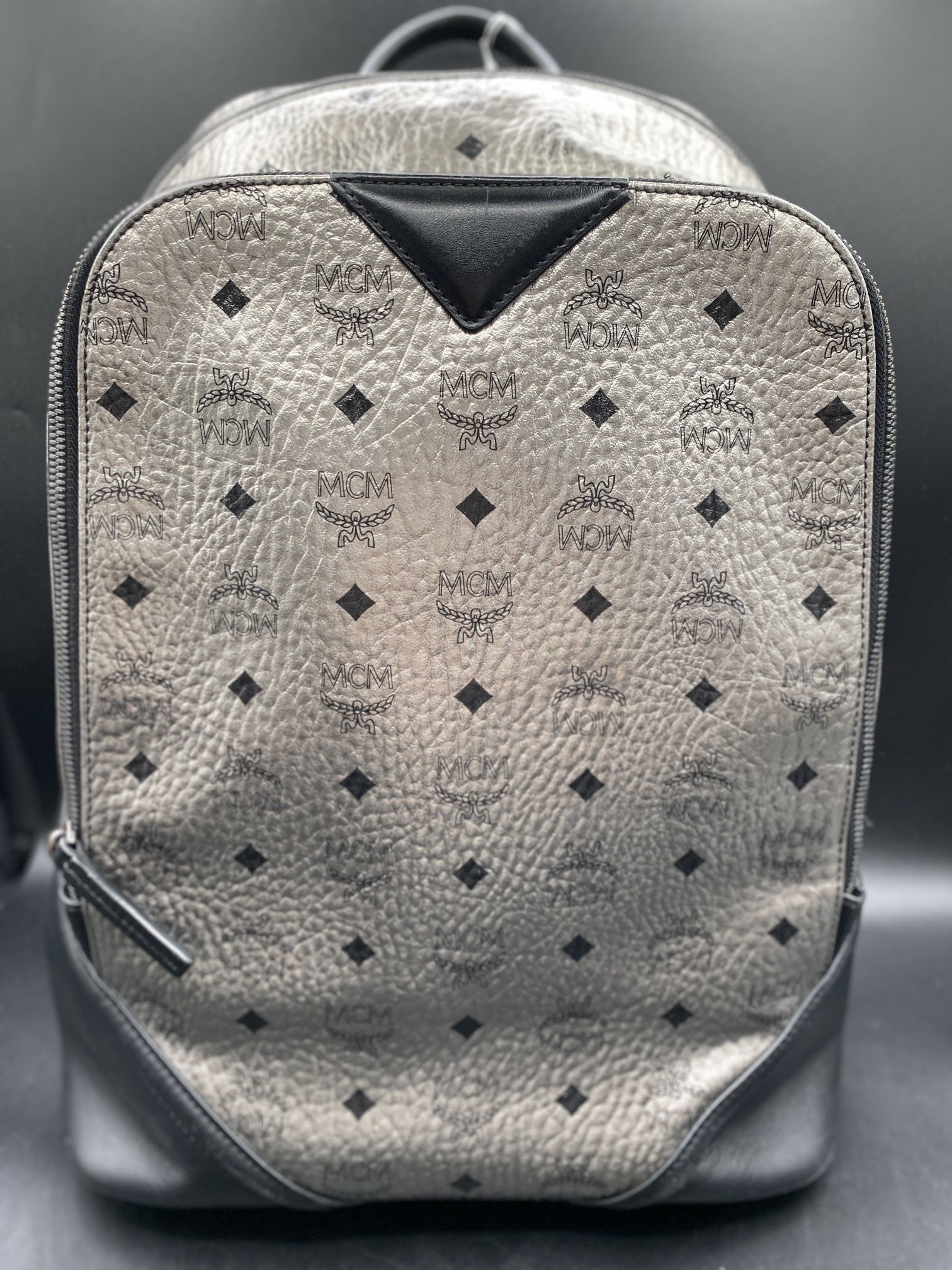 MCM Visetos Coated Canvas Backpack Limited Edition