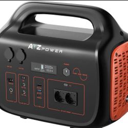 ATZ Portable Power Station 1075WH1000W LiFePo4 Battery PD60W USB Camping