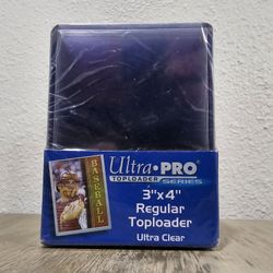 Ultra PRO - 3" x 4" Clear Regular Toploader 25-Count Pack