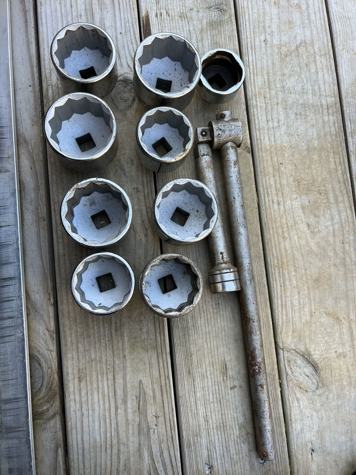 S-k Large Socket Set Vintage