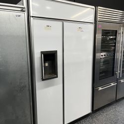 GE Monogram Panel Ready Side By Side Built In 48” Refrigerator 