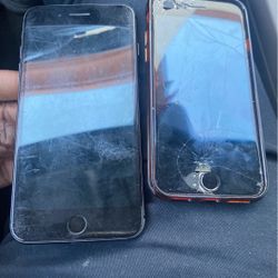 2 iPhones For Parts 