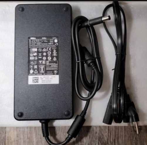 Dell Laptop Charger AC Adapter Power Supply  19.5V/ 12.3A/ 240W