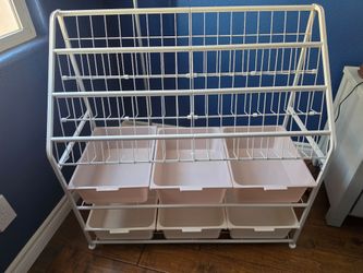 Kids Book & Toy Organizer