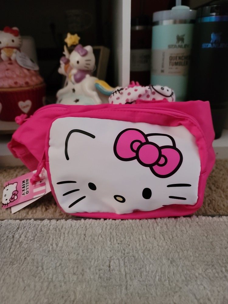 Hello Kitty Fanny Pack And Water Bottle Holder