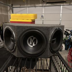 3- 15” Speakers 