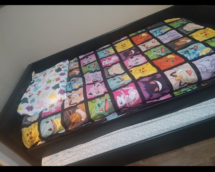 Twin Bed Frame With Bottom Trundle Bed Frame