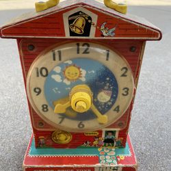 Vintage Fisher Price Teaching Clock