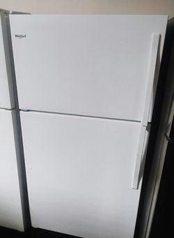 Whirlpool Top Mount Refrigerator White