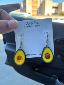 Avocado Drop Earrings