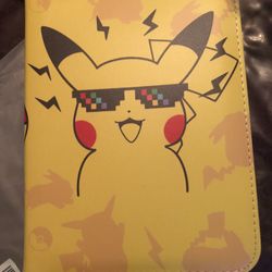 Pikachu Pokmon Card Binder- 50 Pages for Sale in San Antonio, TX - OfferUp