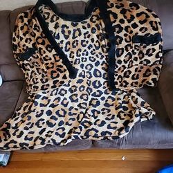 Women's Leopard Print Wrap – One Size Fits Most – $10