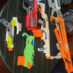Nerf Guns Assorted Lot