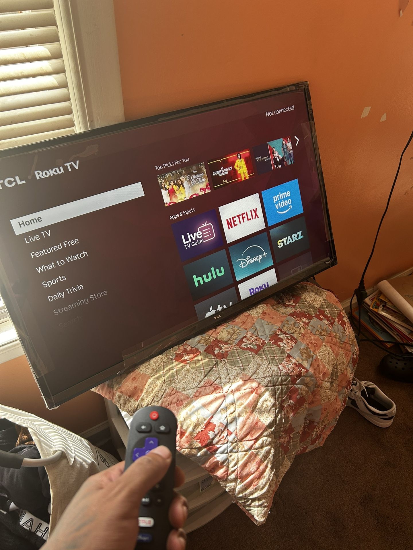 32” TCL Smart Tv