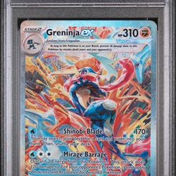 Greninja ex - 214/167 PSA 9