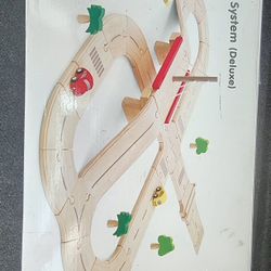 Kids Wood Track Car Ser