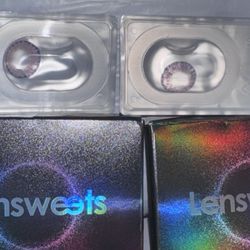 NEW ITEMS! 1 PAIR LEFT!! Purple Colored Contacts! 