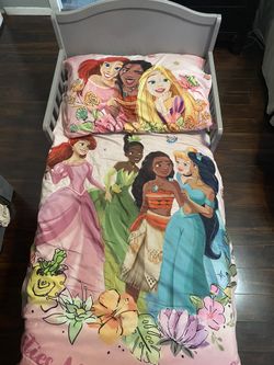 Gray Toddler Bed