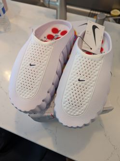 Nike Mind Slides - White/Orange Size 13