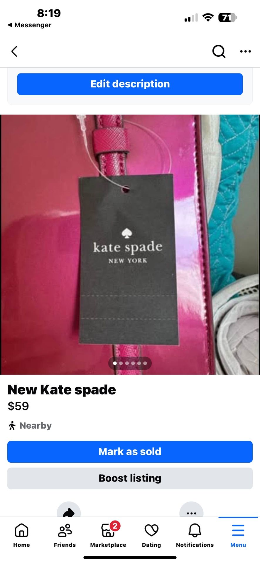 Kate spades Bag 