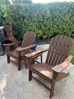 Poly Wood Adirondack Chairs