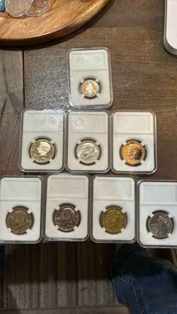 Kennedy Half Dollar Coin Collection NGC Slabs