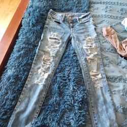 Size 0 American Eagle Stretch Capris