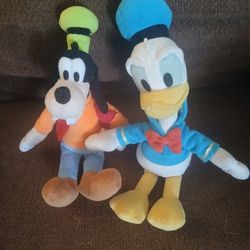 Goofy And Donald Plush