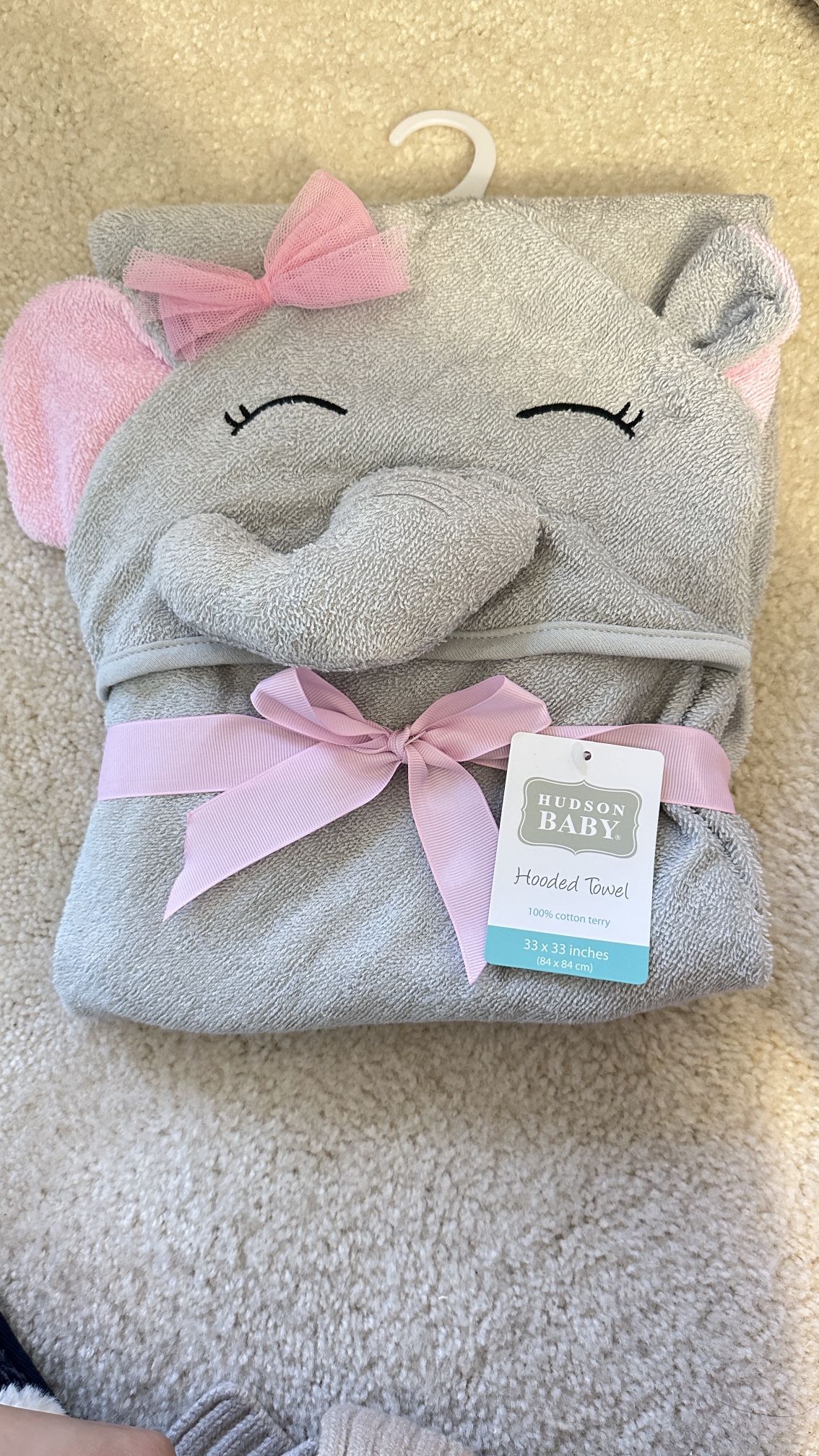 2 Baby Hooded Towel and Baby Face Animal Hooded Towel And 8 Pack Cloths