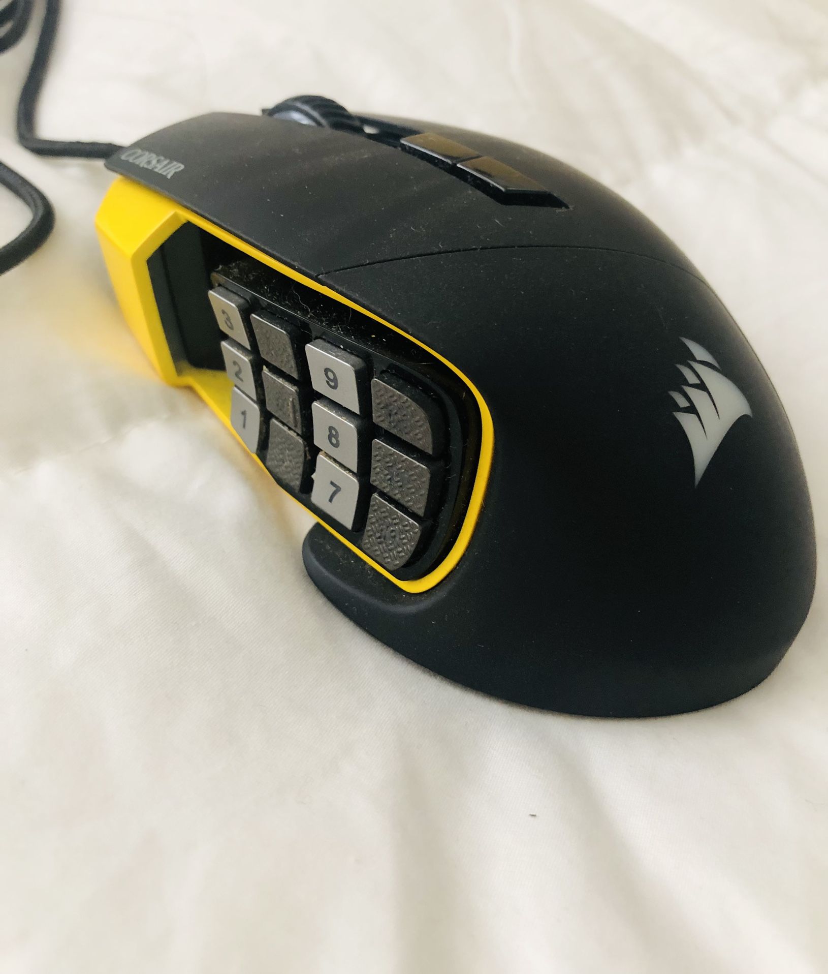 Corsair Scimitar RGB Elite Wired Optical Mouse