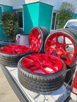 22s Asanti Rims New 5x112 New Tires