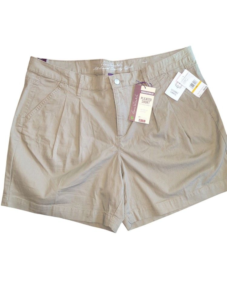 Gloria Vanderbilt New With Tags Tan Shorts