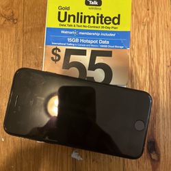 Prepaid iPhone SE  With Minutes 