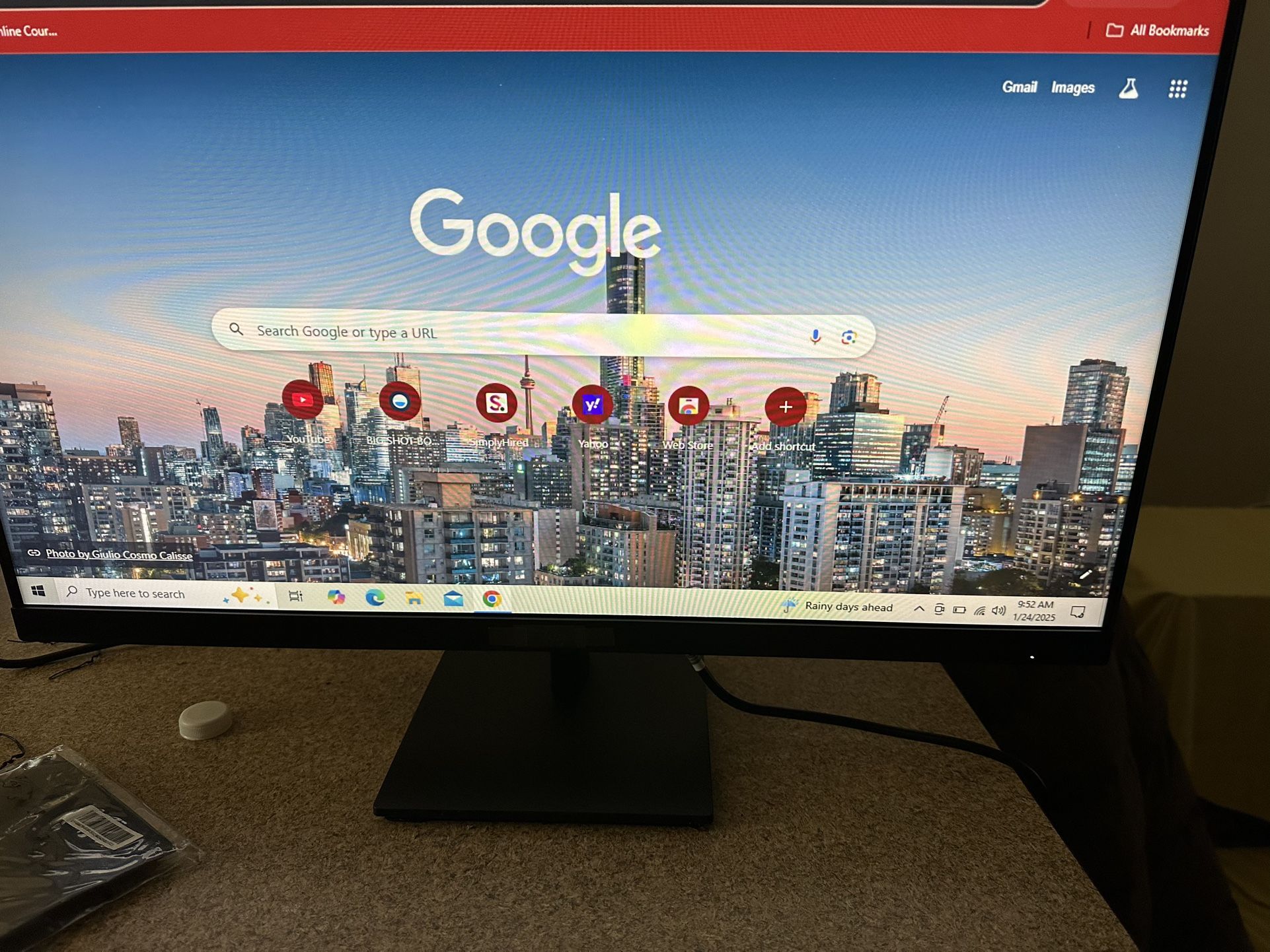 Hp Desktop Screen