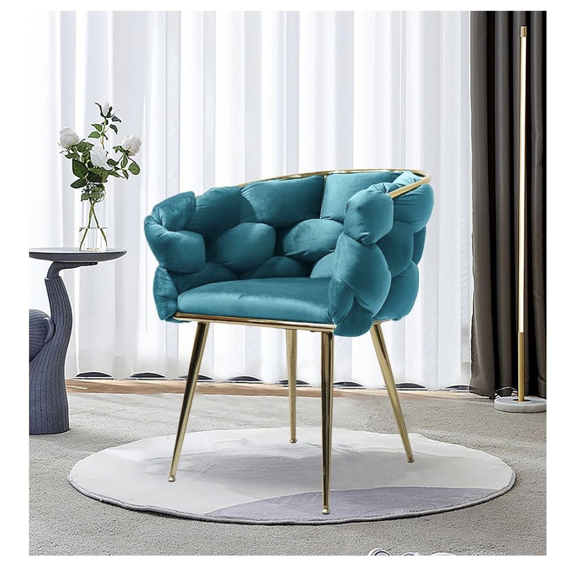 Teal Accent Chair