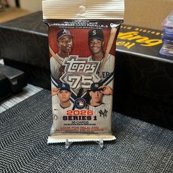 2026 Topps Baseball Series 1 Fat Pack (36 Trading Cards)