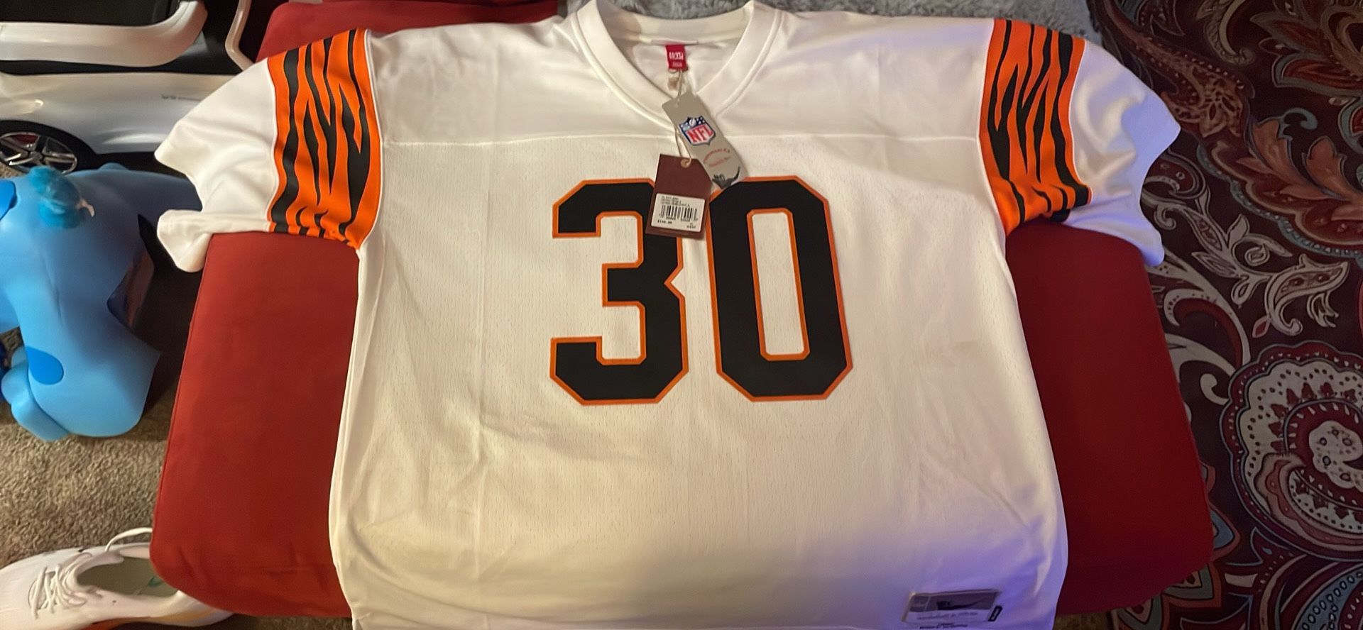 Brand New Tags Ickey Woods Jersey Mitchell&Ness