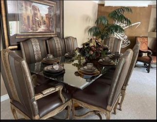 Luxury Designer Dining Collection - High End - Seats 8