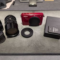 Nikon 1 S1 + accessories