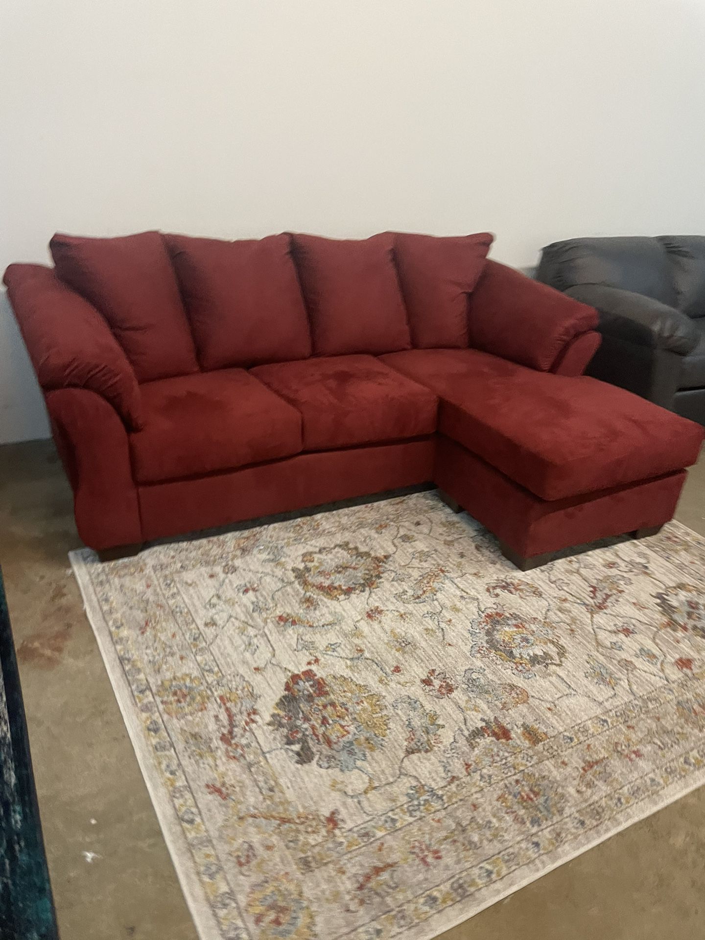 New Red Couch