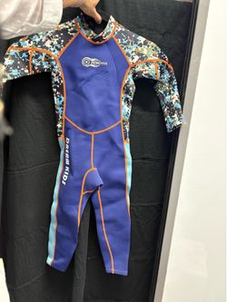 Child unisex size large wetsuit bodysuit surf