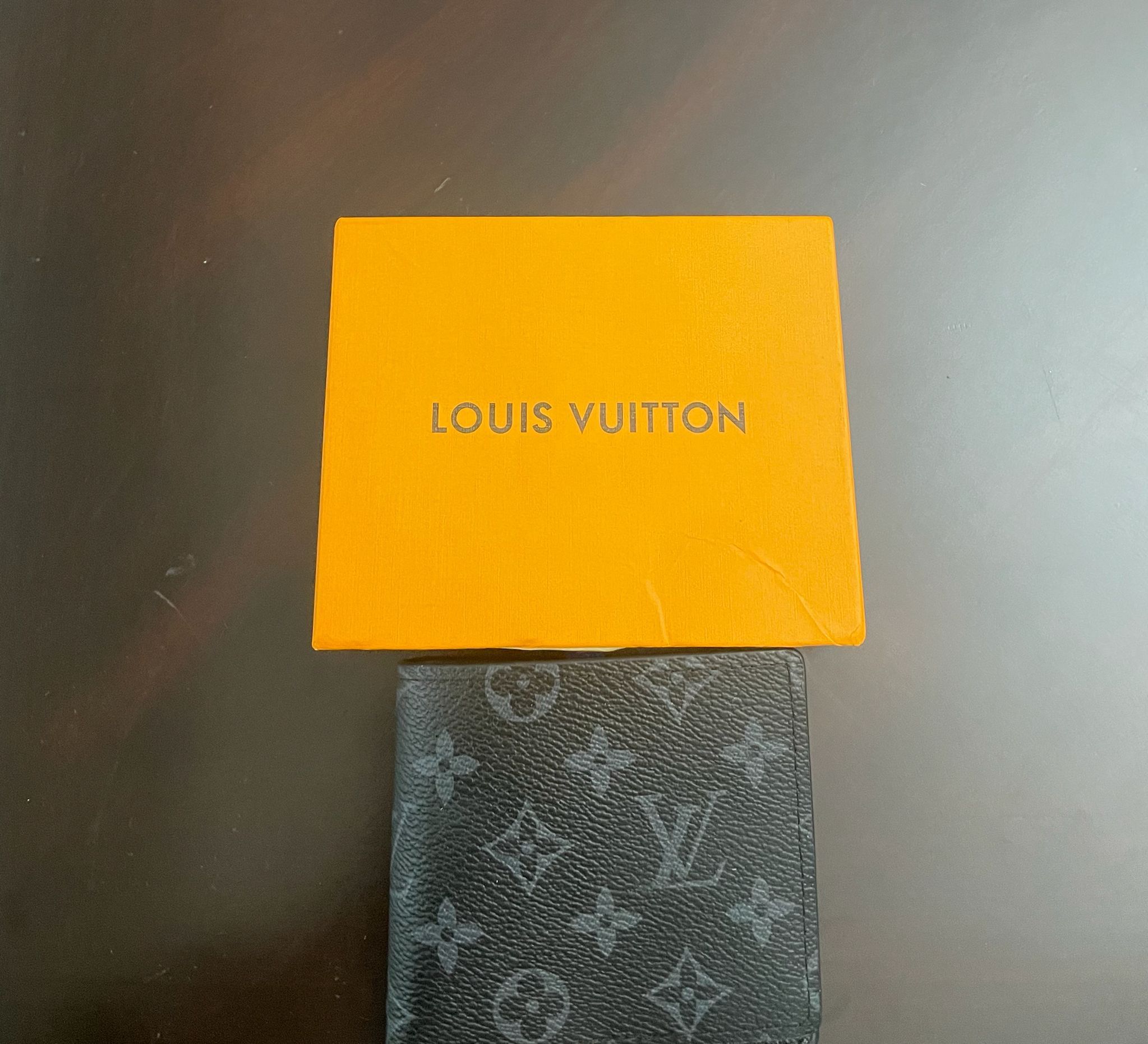 Louis Vuitton Black Monogram Men’s Wallet