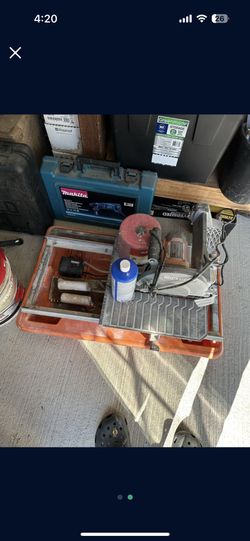 Ridgid Tile Saw With Pump