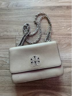 Tory Burch Leather Chain Crossbody Bag
